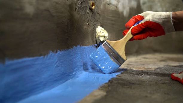 SJ Waterproofing Pros commercial waterproofing team near Flat Rock, NC